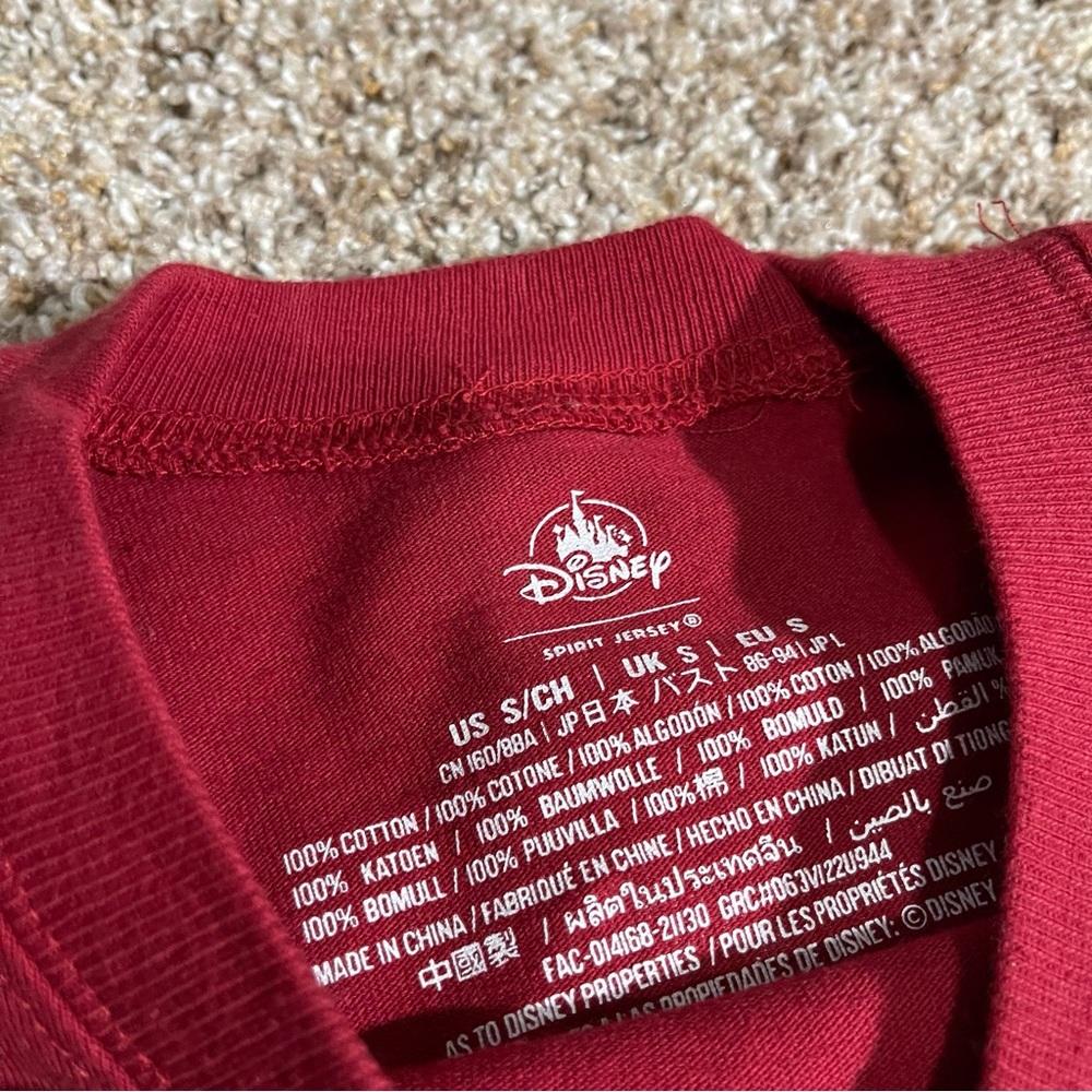 Walt Disney World Spell out Christmas Spirit Jersey - Picture 4 of 5